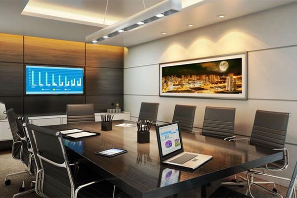 gesso rebaixado escritorio